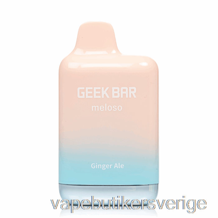 Vape Sverige Geek Bar Meloso Max 9000 Engångs Ginger Ale